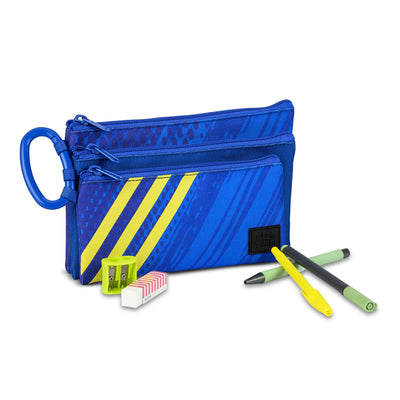 Beckham Triple Pencil Case - Triple Deluxe