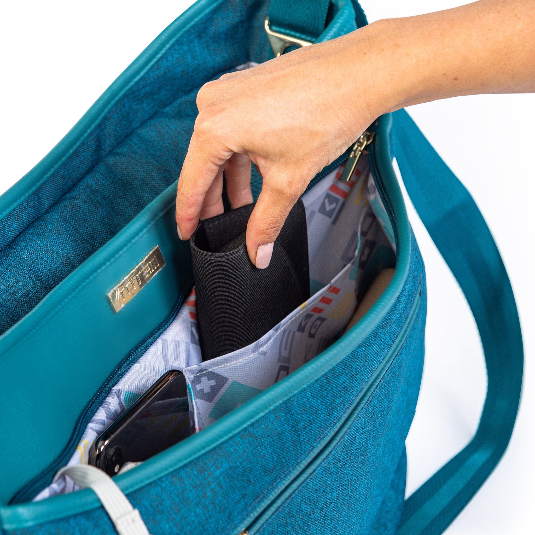 Teal Tote Bag - Move – Totem Bags - ZA