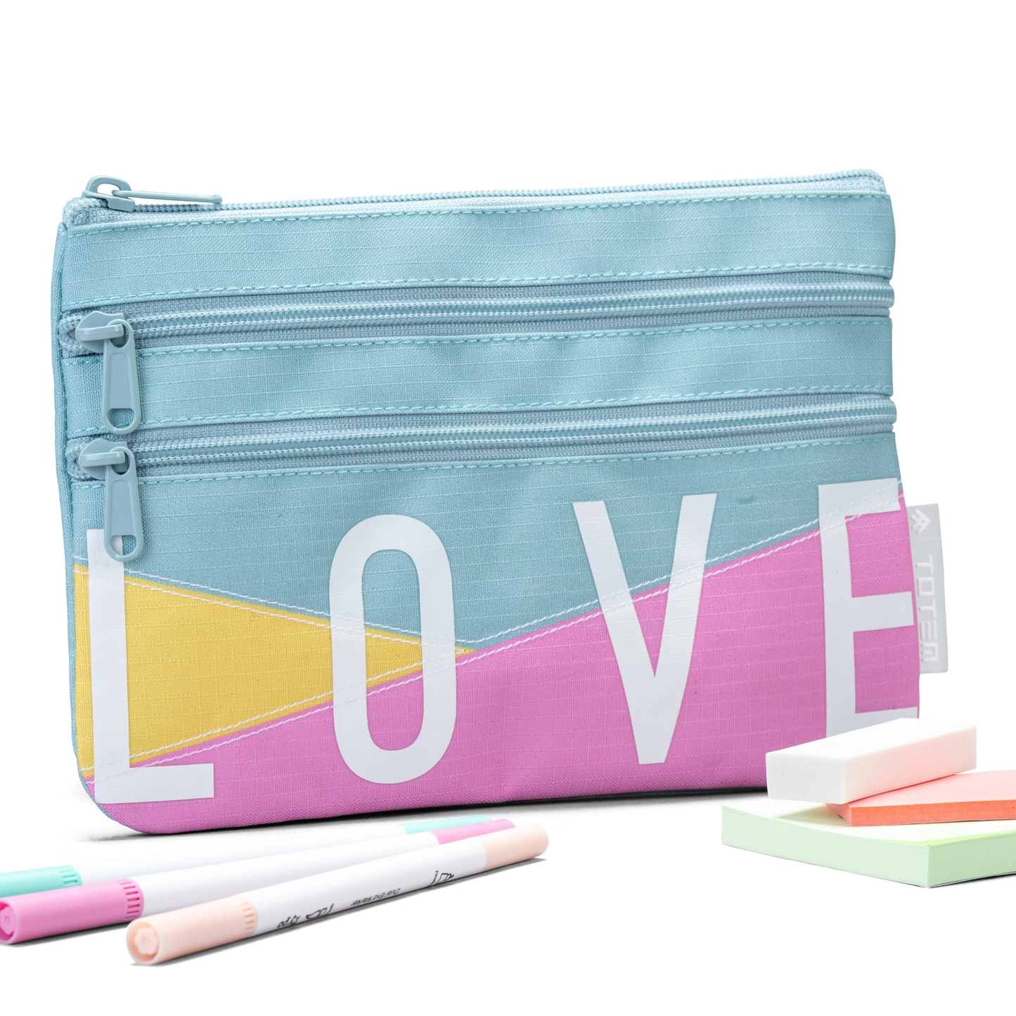 Love Triple Pencil Case - Triple Flatti