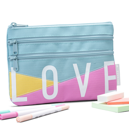 Love Triple Pencil Case - Triple Flatti