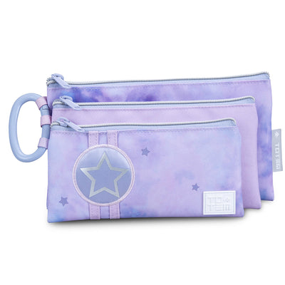 Zoey Triple Pencil Case - Triple Deluxe